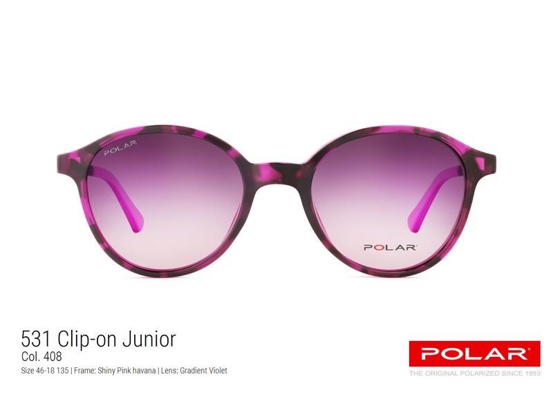 ΣΚΕΛΕΤΟΣ ΟΡΑΣΕΩΣ  POLAR ΜΟΝΤΕΛΟ 531 col. 408 CLIP ON JUNIOR