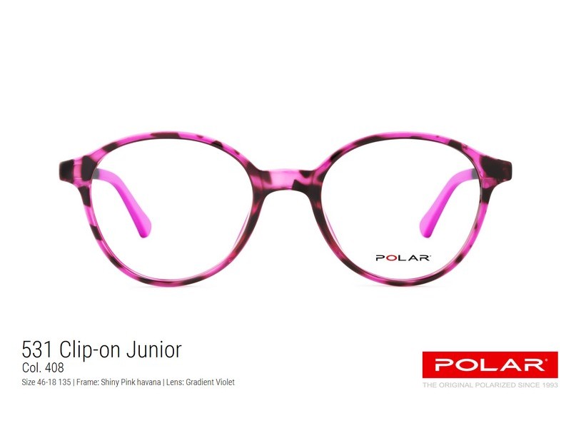 ΣΚΕΛΕΤΟΣ ΟΡΑΣΕΩΣ  POLAR ΜΟΝΤΕΛΟ 531 col. 408 CLIP ON JUNIOR
