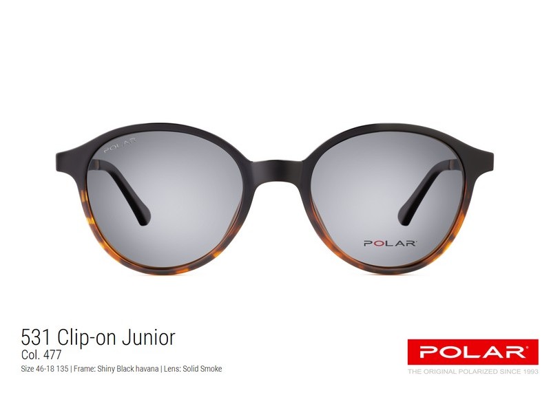 ΣΚΕΛΕΤΟΣ ΟΡΑΣΕΩΣ  POLAR ΜΟΝΤΕΛΟ 531 col. 477 CLIP ON JUNIOR