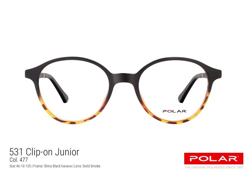 ΣΚΕΛΕΤΟΣ ΟΡΑΣΕΩΣ  POLAR ΜΟΝΤΕΛΟ 531 col. 477 CLIP ON JUNIOR