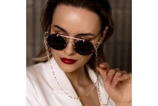 ΑΛΥΣΙΔΑ ΜΕΤΑΛΛΙΚΗ PAMELA/ΧΡΥΣΟ (2 τεμ.)