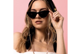 ΑΛΥΣΙΔΑ ΜΕΤΑΛΛΙΚΗ ADRIANA/ΧΡΥΣΟ (2 τεμ.)