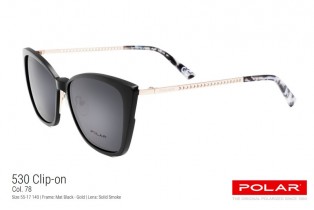 ΣΚΕΛΕΤΟΣ ΟΡΑΣΕΩΣ ΑΤΣΑΛΙΝΟΣ POLAR ΜΟΝΤΕΛΟ 530 col. 78 CLIP ON