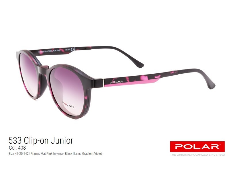 ΣΚΕΛΕΤΟΣ ΟΡΑΣΕΩΣ POLAR MONΤΕΛΟ 533 col. 408 CLIP ON JUNIOR