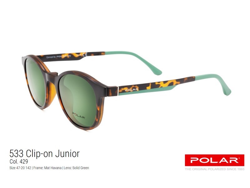 ΣΚΕΛΕΤΟΣ ΟΡΑΣΕΩΣ POLAR MONΤΕΛΟ 533 col. 429 CLIP ON JUNIOR