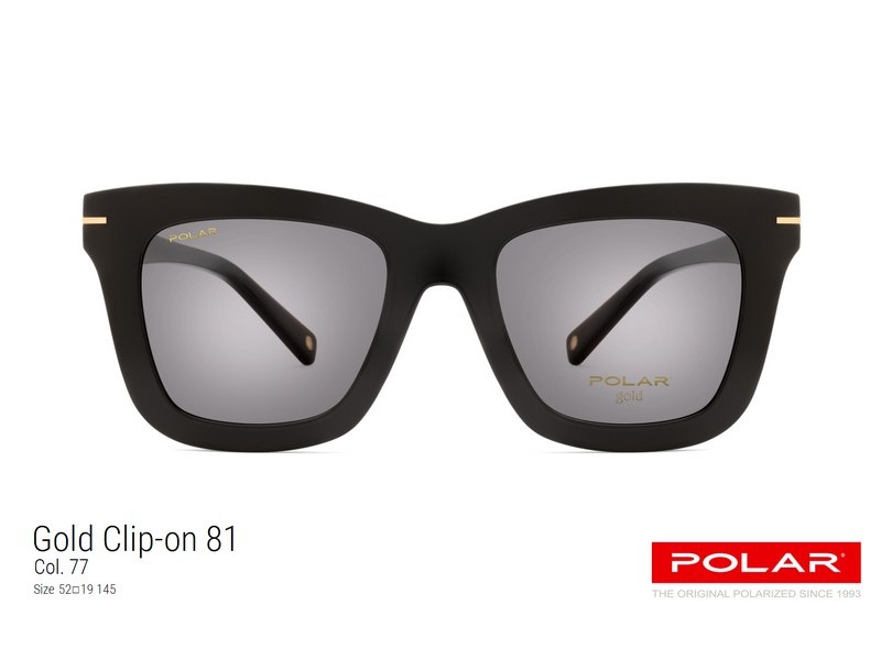 ΣΚΕΛΕΤΟΣ ΟΡΑΣΕΩΣ ΠΑΣΤΙΝΟΣ POLAR GOLD ΜΟΝΤΕΛΟ 81 col 77 CLIP-ON