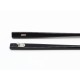 ΒΡΑΧΙΟΝΕΣ ΚΟΚΑΛΙΝΟΙ 1η ΣΑΡΝ. 6.8mm*2mm/ΜΑΥΡΟ (2τεμ)