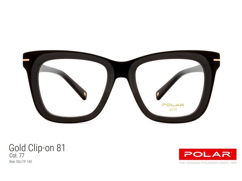 ΣΚΕΛΕΤΟΣ ΟΡΑΣΕΩΣ ΠΑΣΤΙΝΟΣ POLAR GOLD ΜΟΝΤΕΛΟ 81 col 77 CLIP-ON
