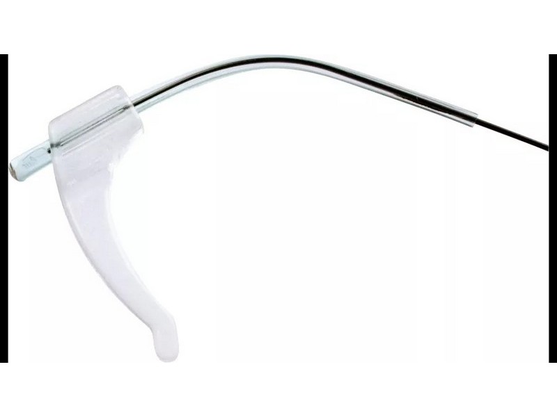 ΑΚΡΟΒΡΑΧΙΟΝΙΑ ΑΣΦΑΛΕΙΑΣ 2.8 x 1.8mm ΓΙΑ ΛΕΠΤΟΥΣ ΒΡΑΧΙΟΝΕΣ /ΔΙΑΦΑΝΟ (1 ζεύγος)