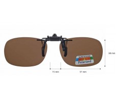 ΠΡΟΣΘΕΤΟ CLIP-ON ΗΛΙΟΥ ΜΕΓΕΘΟΣ 57/ΚΑΦΕ