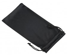 MICROFIBER ΠΟΥΓΚΙ ΓΥΑΛΙΩΝ ΜΑΥΡΟ ΜΕ ΛΟΓΟΤΥΠΟ (100τεμ)