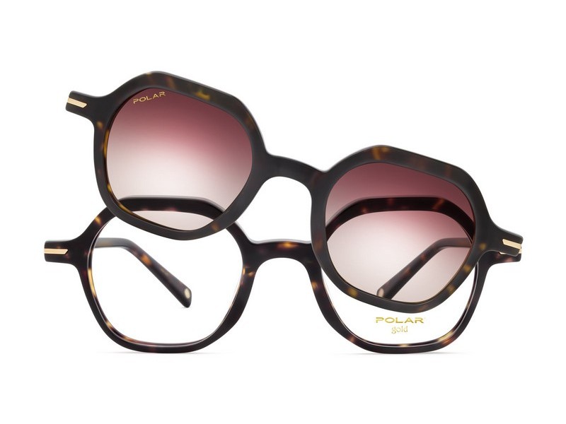 ΣΚΕΛΕΤΟΣ ΟΡΑΣΕΩΣ ΠΑΣΤΙΝΟΣ POLAR GOLD ΜΟΝΤΕΛΟ PROMETEO col.428 CLIP ON