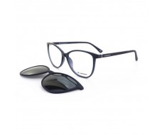 ΣΚΕΛΕΤΟΣ ΟΡΑΣΕΩΣ QUEBRAMAR ΜΕ CLIP-ON MONΤΕΛΟ 512/ΜΠΛΕ