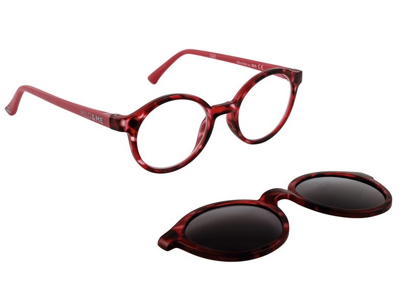 ΣΚΕΛΕΤΟΣ ΟΡΑΣΕΩΣ MILO & ME CLIP-ON CHARLY ΜΕΓΕΘΟΣ 40/ΜΠΟΡΝΤΩ (col. D301)