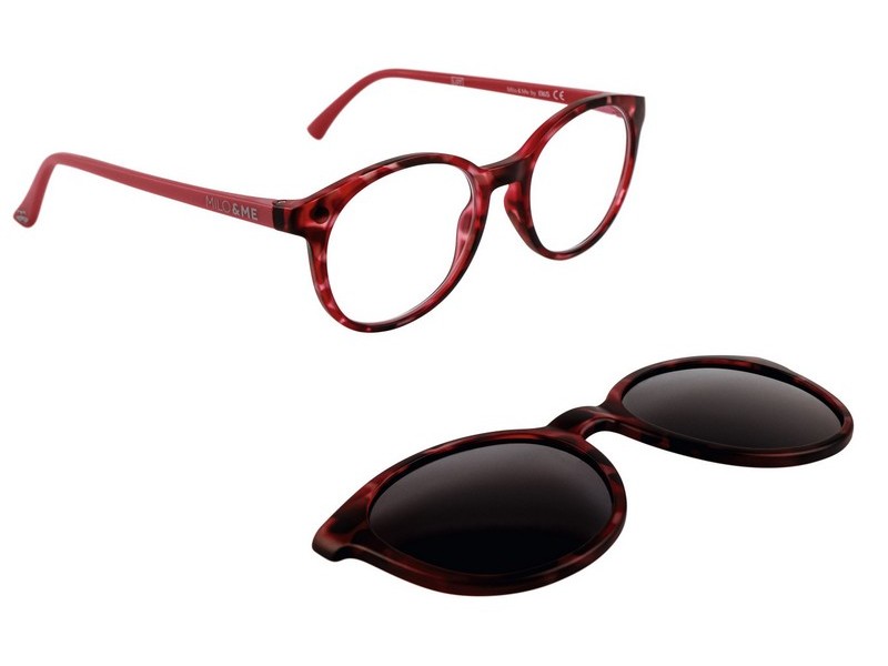 ΣΚΕΛΕΤΟΣ ΟΡΑΣΕΩΣ MILO & ME CLIP-ON JUNO ΜΕΓΕΘΟΣ 45/ΜΠΟΡΝΤΩ (col. D301)