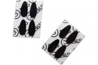 ΑΥΤΟΚΟΛΛΗΤΑ ΕΠΙΡΡΙΝΙΩΝ ΣΙΛΙΚΟΝΗΣ ΜΑΥΡΑ 15 mm x 0.7 mm (20τεμ)