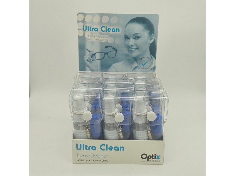 ΚΙΤ SPRAY ΚΑΘΑΡΙΣΜΟΥ ΦΑΚΩΝ 30ml + ΠΑΝΙ + ΚΑΤΣΑΒΙΔΙ - ΣΤΑΝΤ 12 τεμ