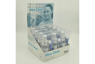 ΚΙΤ SPRAY ΚΑΘΑΡΙΣΜΟΥ ΦΑΚΩΝ 30ml + ΠΑΝΙ + ΚΑΤΣΑΒΙΔΙ - ΣΤΑΝΤ 12 τεμ