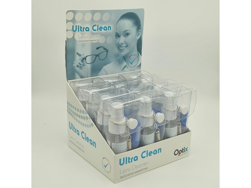 ΚΙΤ SPRAY ΚΑΘΑΡΙΣΜΟΥ ΦΑΚΩΝ 30ml + ΠΑΝΙ + ΚΑΤΣΑΒΙΔΙ - ΣΤΑΝΤ 12 τεμ