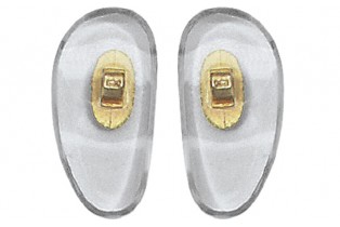 ΕΠΙΡΡΙΝΙΑ PVC ΒΙΔΩΤΑ/ΧΡΥΣΟ 21mm (10 ζεύγη)