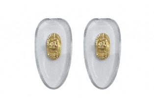 ΕΠΙΡΡΙΝΙΑ PVC ΒΙΔΩΤΑ/ΧΡΥΣΟ ΙΣΙΑ 17mm (20τεμ)