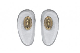 ΕΠΙΡΡΙΝΙΑ PVC ΠΡΕΣΑΡΙΣΤΑ/ΧΡΥΣΟ 17mm (10 ζεύγη)