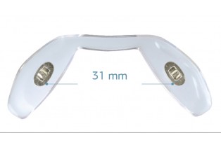 ΜΥΤΗ-ΓΕΦΥΡΑ PVC ΒΙΔΩΤΗ/ΑΣΗΜΙ/ΣΤΕΝΗ/31mm (3τεμ)