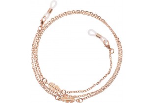 ΑΛΥΣΙΔΕΣ ΜΕΤΑΛΛΙΚΕΣ VERONA ΡΟΖ ΧΡΥΣΟ (2τεμ)