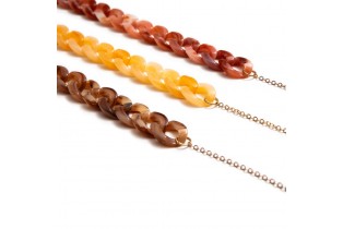 ΑΛΥΣΙΔΑ ΚΟΚΚΑΛΙΝΗ/ΜΕΤΑΛΙΚΗ ΜΕΓΑΛΟΙ ΚΡΙΚΟΙ (σετ 6 τεμ)