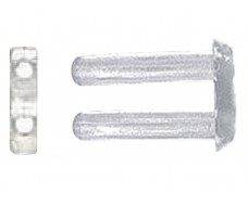 ΠΛΑΣΤΙΚΑ ΚΟΥΜΠΩΜΑΤΑ Δ=1.4mm/ΣΚΛΗΡΟ ΔΙΑΤΡΗΤΟ (50τεμ)