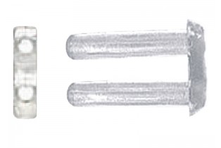 ΠΛΑΣΤΙΚΑ ΚΟΥΜΠΩΜΑΤΑ Δ=1.4mm/ΣΚΛΗΡΟ ΔΙΑΤΡΗΤΟ (50τεμ)