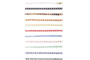 ΑΛΥΣΙΔΕΣ ΚΟΚΑΛΙΝΕΣ/ΔΙΑΦΟΡΑ ΧΡΩΜΑΤΑ (10τεμ)