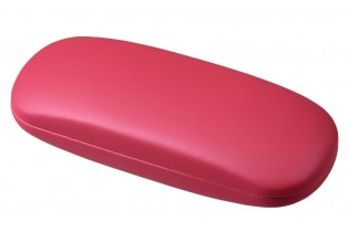 ΔΕΡΜΑΤΙΝΗ ΘΗΚΗ ΓΥΑΛΙΩΝ ΡΟΖ ΜΕ ΛΟΓΟΤΥΠΟ (10τεμ)