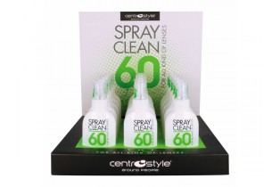 ΥΓΡΟ ΚΑΘΑΡΙΣΜΟΥ ΓΥΑΛΙΩΝ 60ml ΜΕ ΑΝΤΙΒΑΚΤΗΡΙΑΚΗ ΔΡΑΣΗ (48 τεμ. σε στάντ)