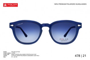 ΣΚΕΛΕΤΟΣ ΟΡΑΣΕΩΣ  POLAR ΜΟΝΤΕΛΟ 478 col. 21  CLIP ON