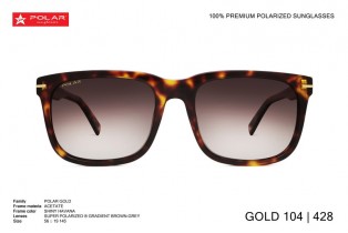 ΓΥΑΛΙΑ ΗΛΙΟΥ POLAR ΜΟΝΤΕΛΟ GOLD 104 col. 428 ΓΥΑΛΙΑ ΗΛΙΟΥ POLAR ΜΟΝΤΕΛΟ GOLD 104 col. 428